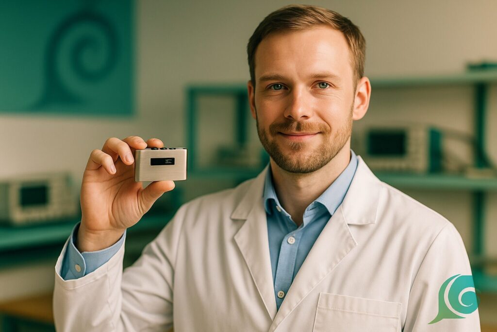 Entwicklung herstellung magnetfeldtherapiegeraeten in der Praxis bei GROW medical GmbH